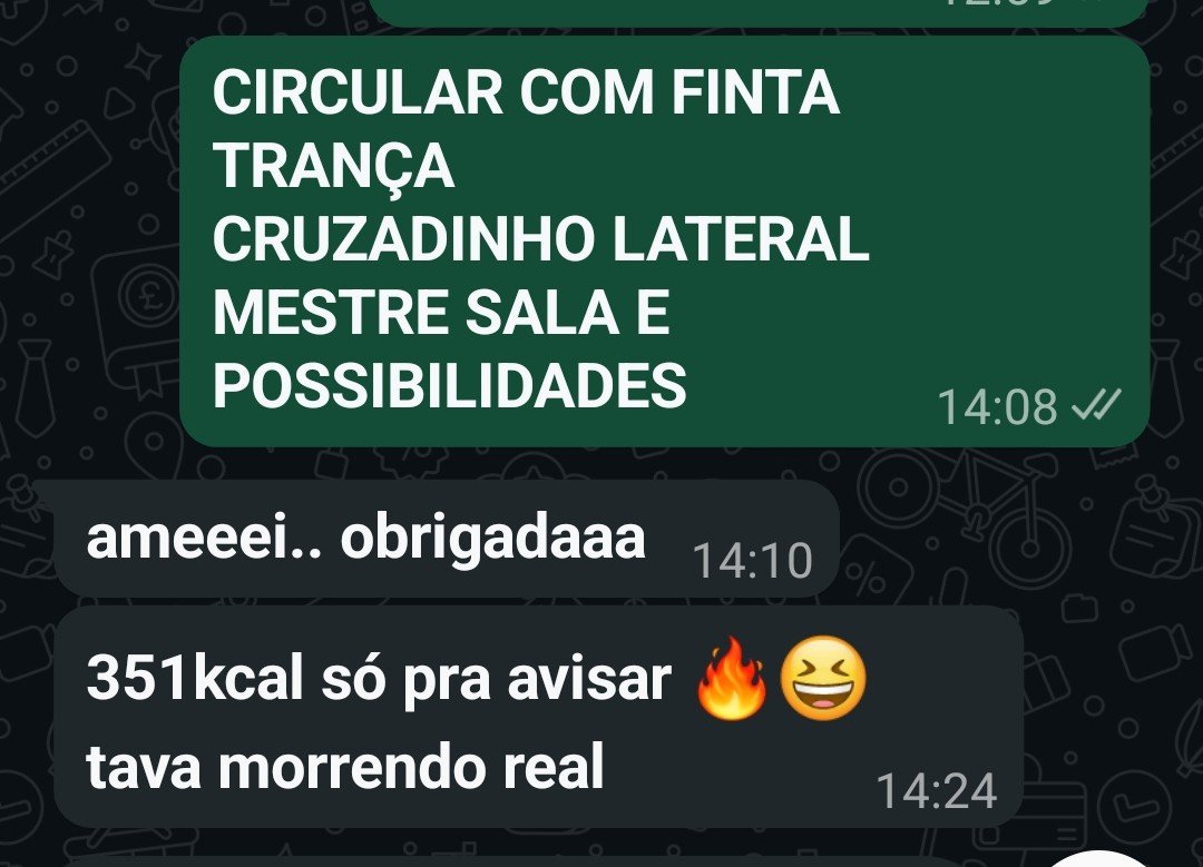 Aluna da Kasa da Dança comentando sobre a energia da aula de samba